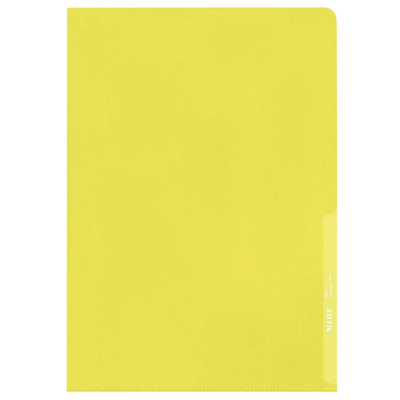LEITZ pochettes de documents Standard A4, PP structuré, rouge, 0,13 mm