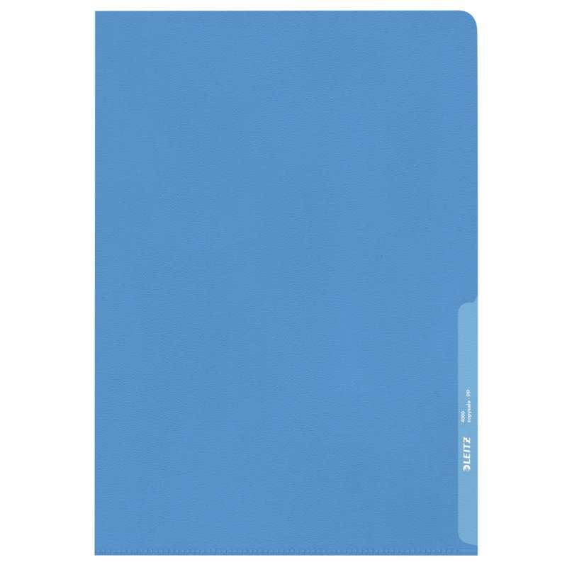LEITZ pochettes de documents Standard A4, PP structuré, rouge, 0,13 mm