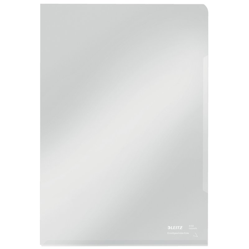 LEITZ documenthoezen Super Premium, A4, rood, 0,15 mm