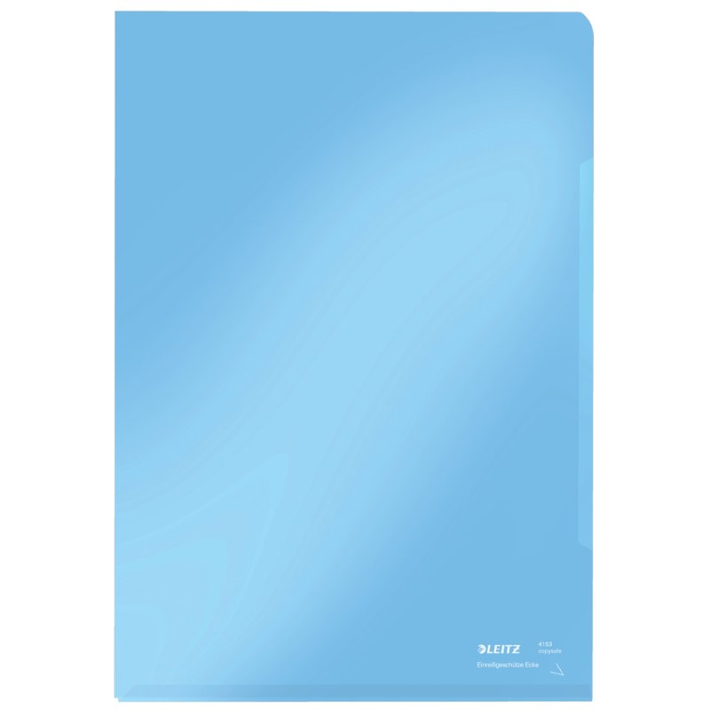 LEITZ documenthoezen Super Premium, A4, rood, 0,15 mm