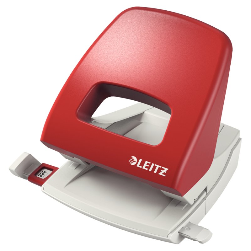 LEITZ Nexxt perforator, 25 vel capaciteit, zwart
