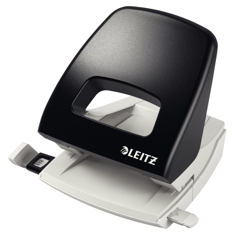 LEITZ Nexxt perforator, 25 vel capaciteit, zwart
