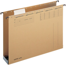 Leitz alpha hangmappen A4, naturel, 28 mm bodembreedte, 25 stuks