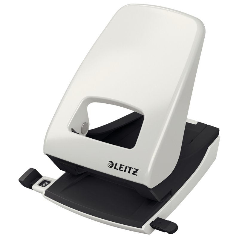 LEITZ registratieperforator Nexxt 5138, rood, 40 vel, 4-voudig
