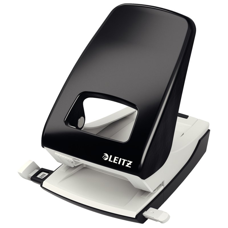 LEITZ registratieperforator Nexxt 5138, rood, 40 vel, 4-voudig