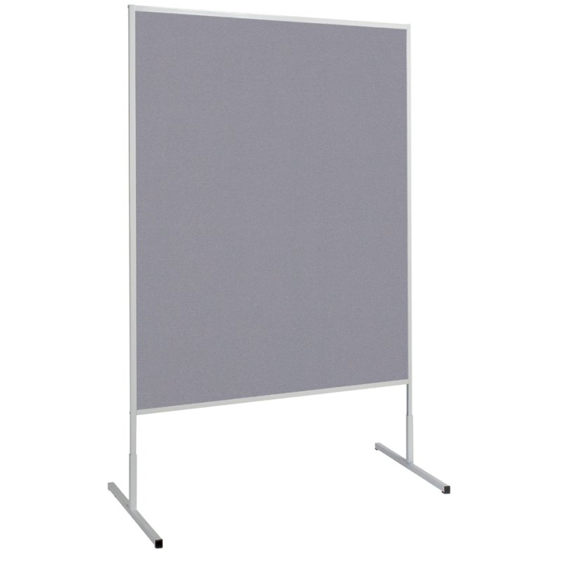 MAUL table de modération standard, 1200×1500 mm, surface en feutre gris