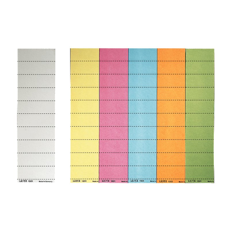 Leitz étiquettes vierges, 60×21 mm, rouge, 100 pièces