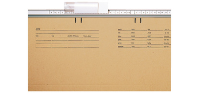 LEITZ BETA hangmappen, A4, natronkarton, 25 stuks