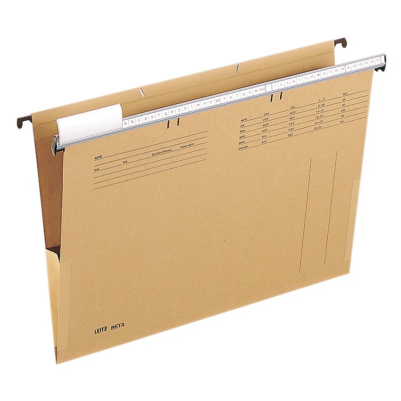 LEITZ dossiers suspendus BETA, A4, motif grenouille, vert