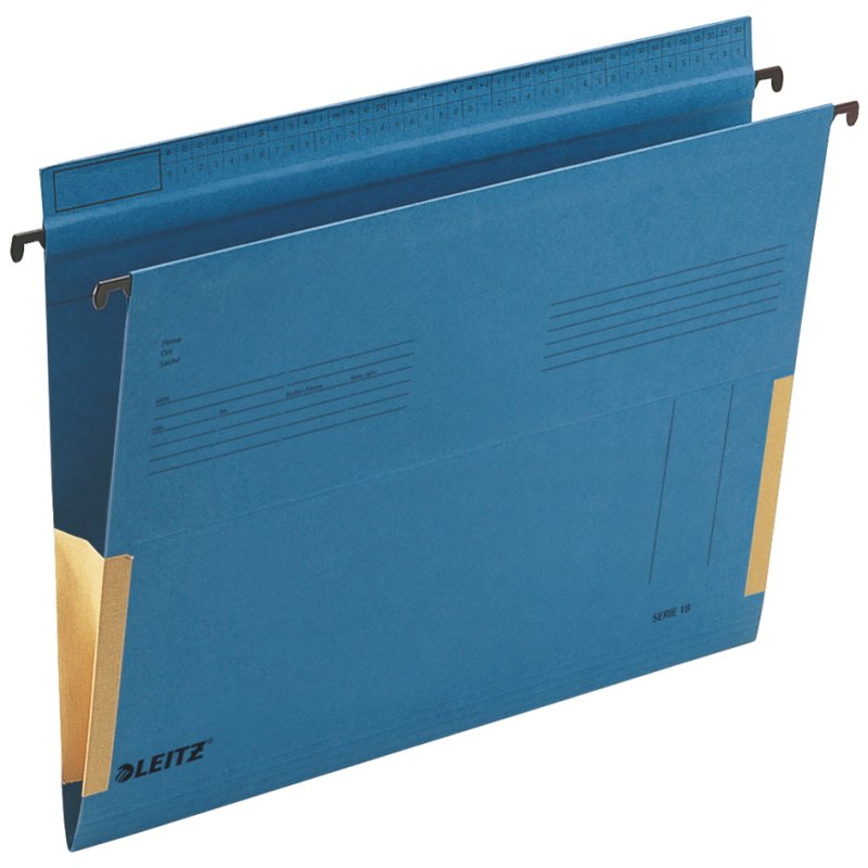 Leitz Collectie 18 dossier suspendu, A4, bleu, 25 pièces