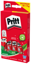 Pritt lijmstift, oplosmiddelvrij, 11 g, 10 stuks