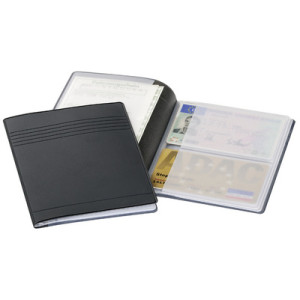 DURABLE pasjes- en creditcardhouder, antraciet