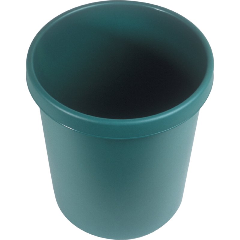 helit prullenbak The German, 30 liter, blauw, PE