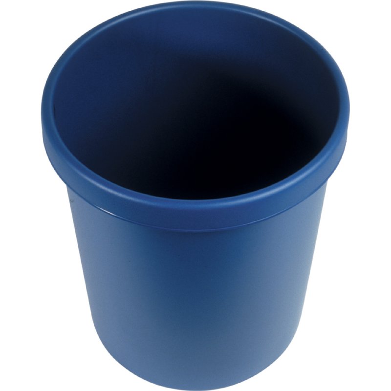helit prullenbak The German, rood, 45 liter, kunststof
