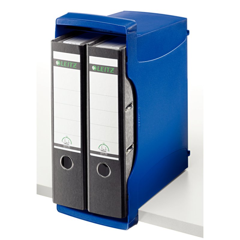 LEITZ boîte de classement Plus, rouge, empilable, A4