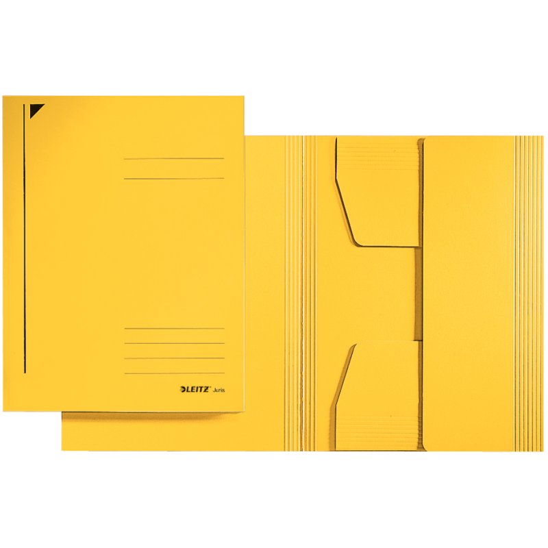 LEITZ jurismap A4, oranje, karton 430 g/m², 250 vel