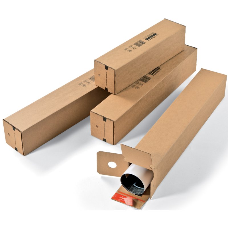 ColomPac tube d'expédition A0, brun, 860×108×108 mm, 10 pièces