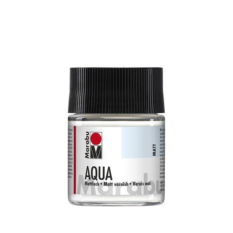 Marabu acryllak aqua-matlak, kleurloos, 250 ml