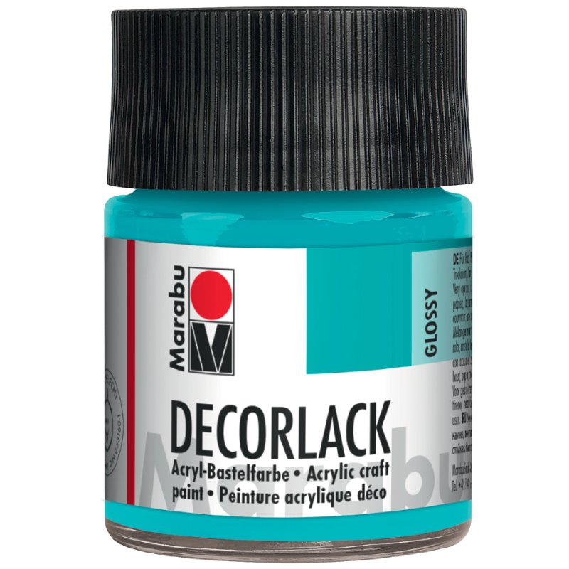Marabu acryllak Decorlak, wit, 50 ml, hoogglans