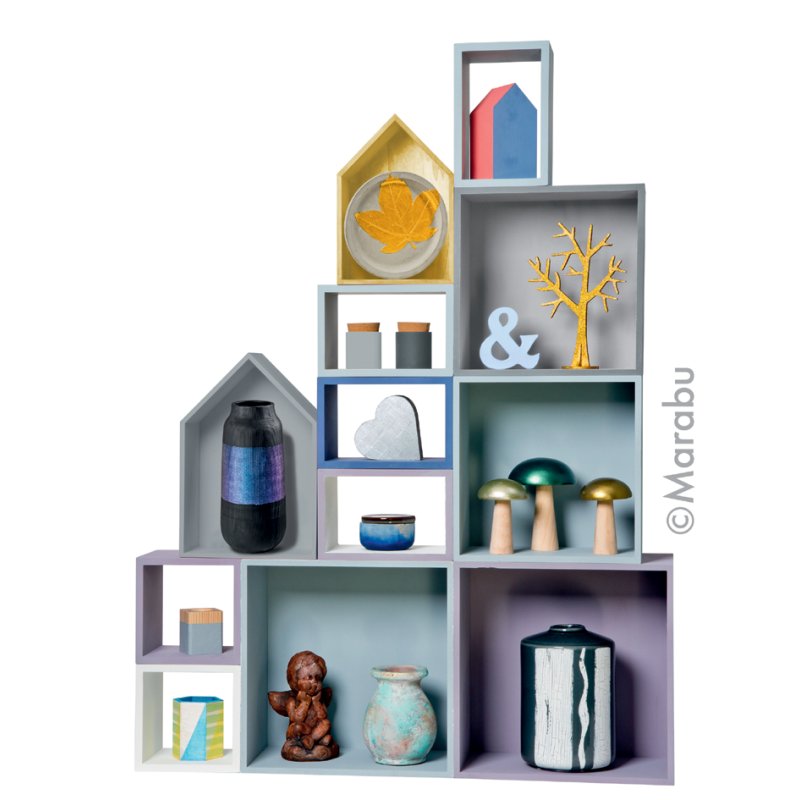 Marabu acryllak Decorlak, wit, 50 ml, hoogglans