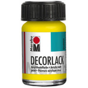 Marabu acrylverf Decorlak, lichtblauw, 15 ml, glazen potje