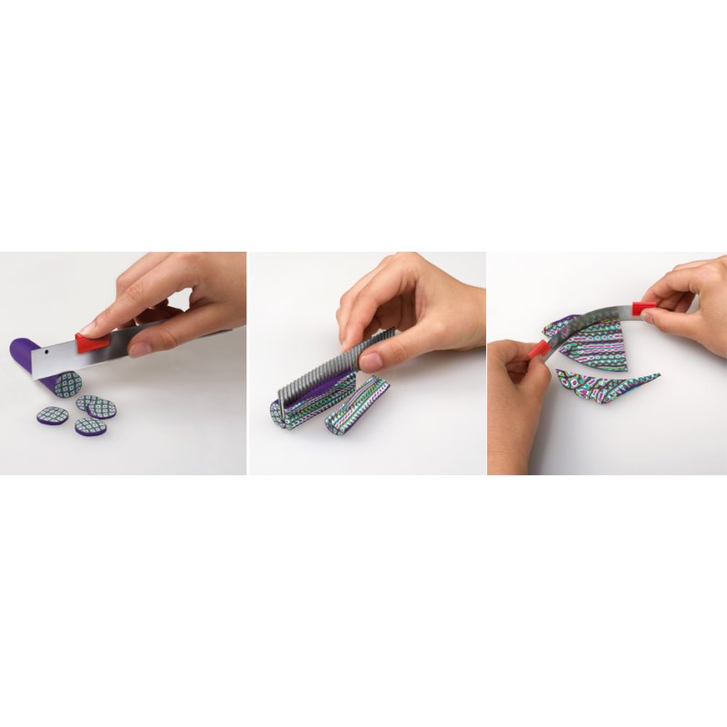 FIMO messenset voor boetseerklei, 3-delig, roestvrij