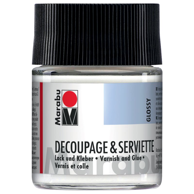 Marabu servettenlak & lijm, glanzend, 50 ml