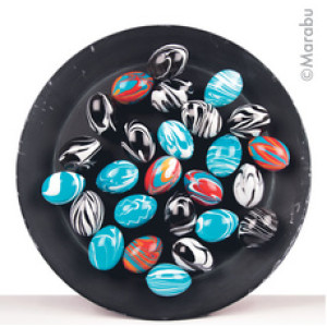 Marabu marmereringsinkt Easy Marble, azuurblauw, 15 ml