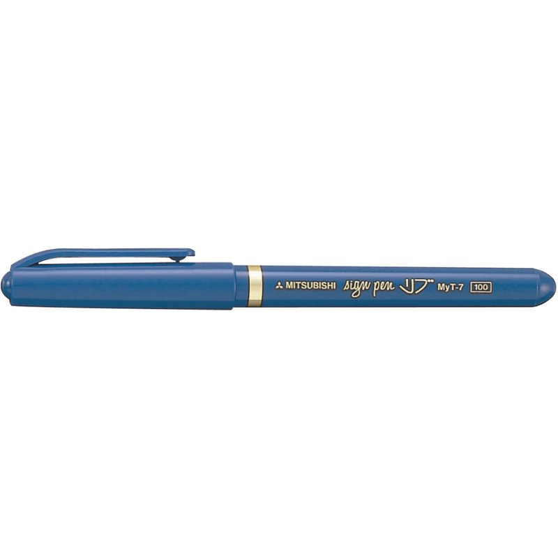 uni-ball viltstift SIGN PEN, blauw, 1,0 mm