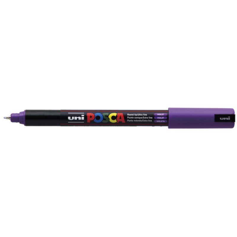 POSCA pigmentmarker PC1MR, zwart, 0,7 mm