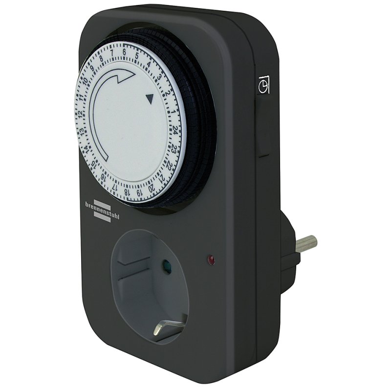 brennenstuhl minuterie MZ 20, anthracite, 96 cycles par jour