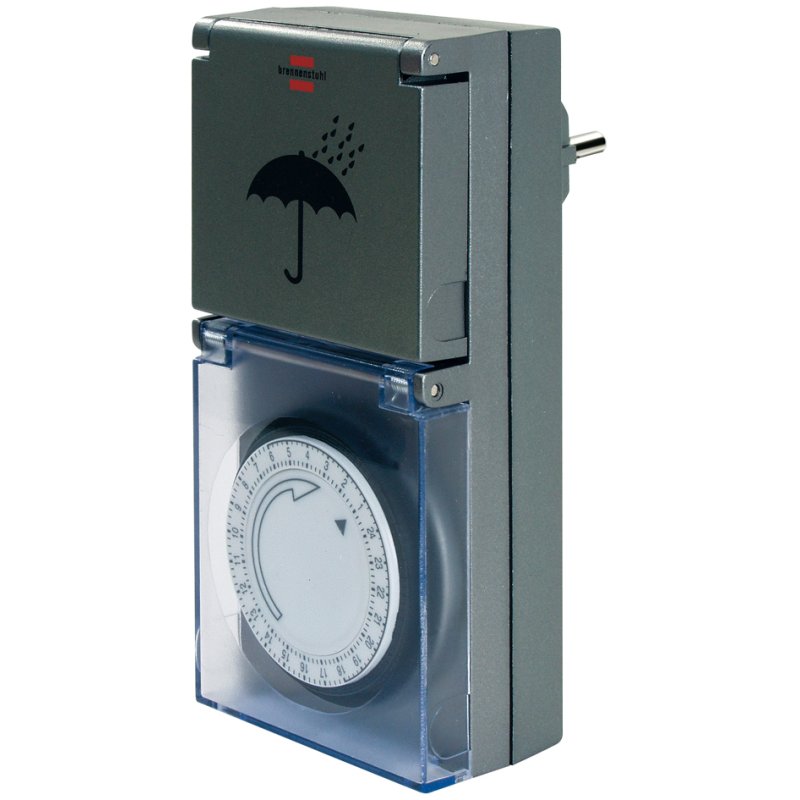 brennenstuhl outdoor time switch MZ 44, anthracite, mechanical
