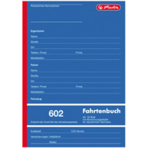 herlitz rittenboek A5, 32 bladen, houtvrij papier