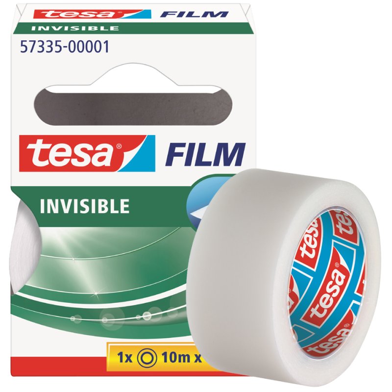 tesa ruban adhésif mat invisible, film PP, 19 mm × 10 m