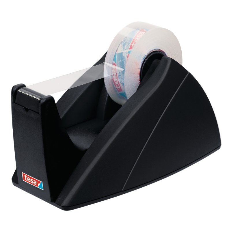 tesa distributeur de table Easy Cut, rouge/bleu, sans rouleau