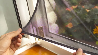 tesa vliegengordijn met zonwering voor ramen, anthraziet, 1,30 m × 1,50 m, UV-bestendig