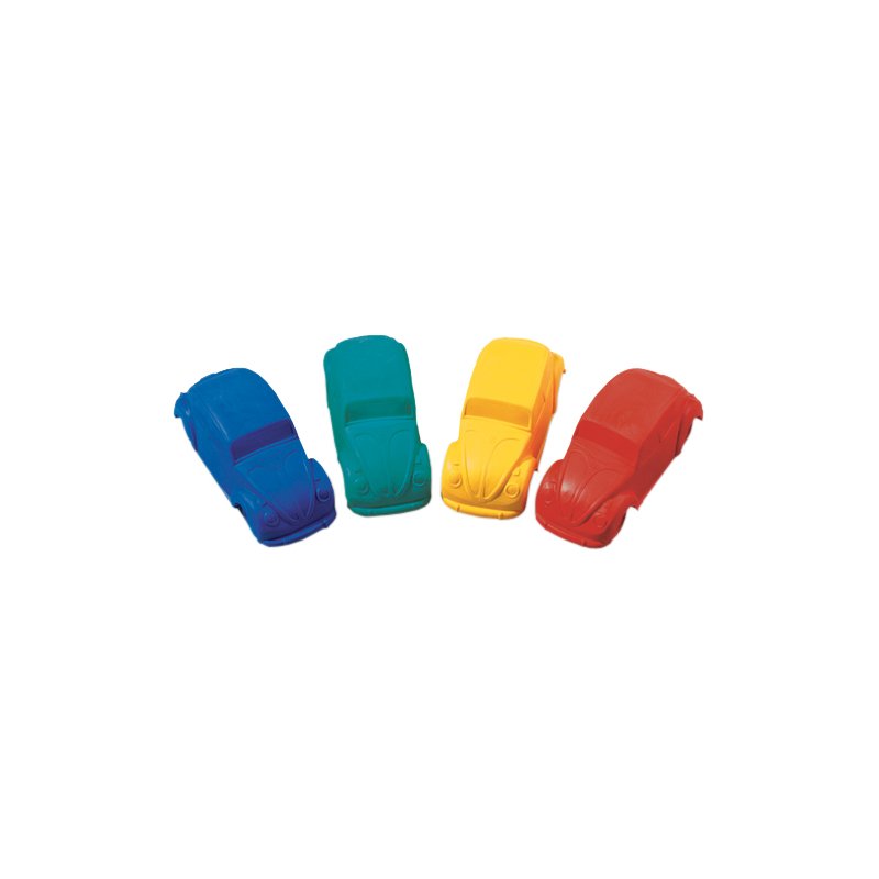 Läufer Coccinelle gomme, couleurs assorties, 62×25×25 mm