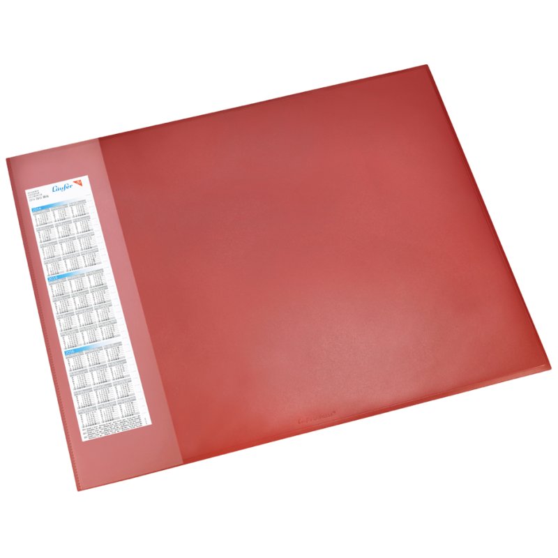Läufer DURELLA D1 sous-main, rouge, 520×650 mm