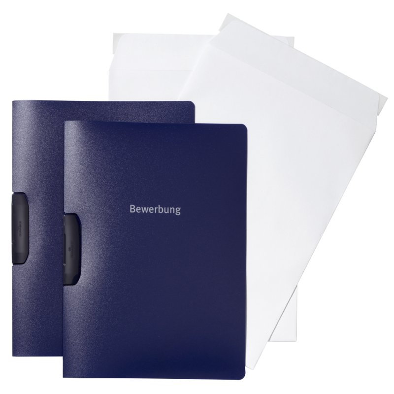 DURABLE set de candidature DURASWING JOB, A4, aubergine, 1-30 feuilles