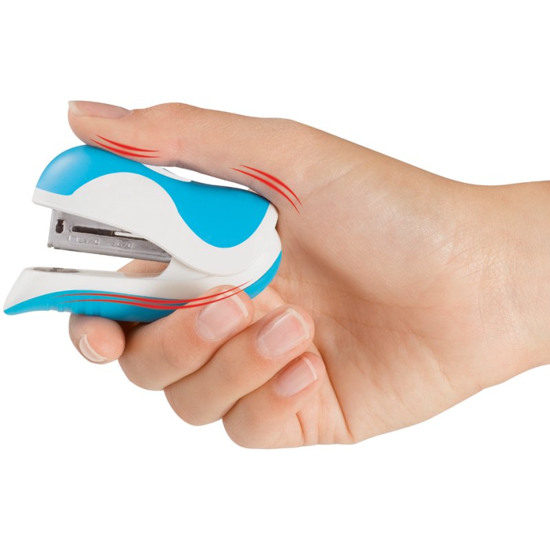 Maped agrafeuse Ergologic Mini, couleurs assorties, 15 feuilles, 27 mm