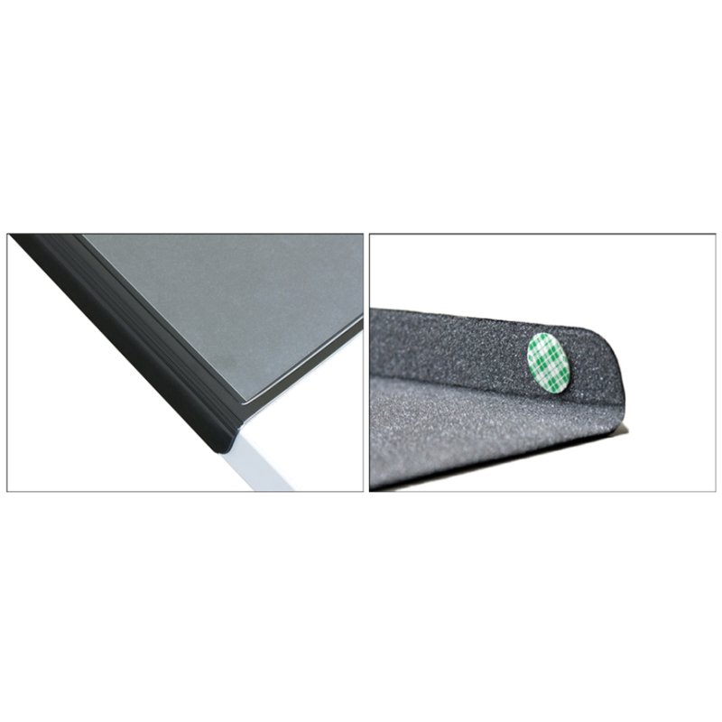 Läufer DURELLA Flexoplan DS sous-main de bureau, gris, 52×65 cm