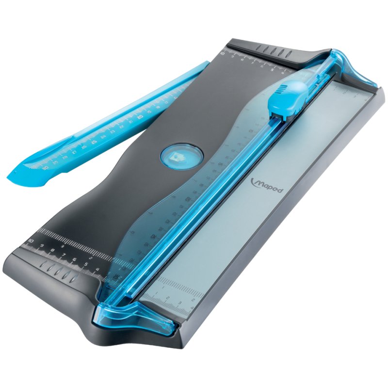 Maped Precise Cut A4 rotary trimmer, cutting length 305 mm, black/blue