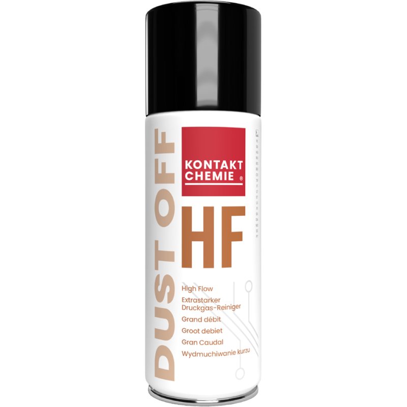 KONTAKT CHEMIE persluchtspray DUST OFF HF, 340 ml, niet-ontvlambaar, olievrij