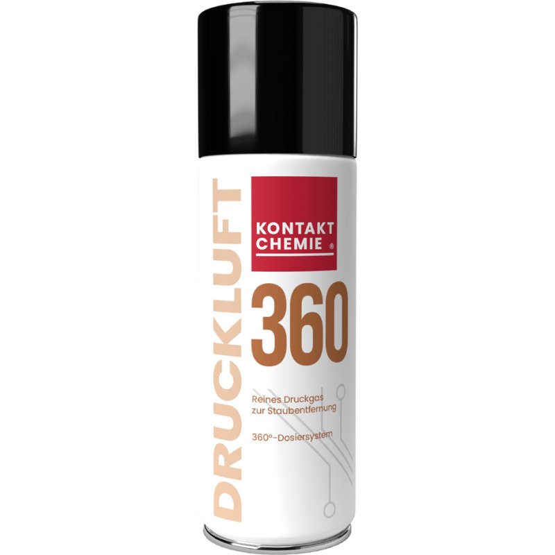 KONTAKT CHEMIE persluchtspray DRUCKLUFT 360, 360° ventiel, 200 ml