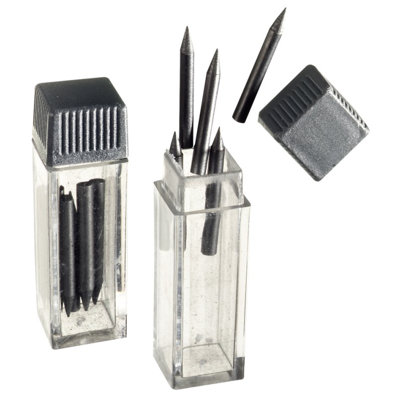 herlitz Mines de crayon, 2 mm, pour compas, 10 pièces