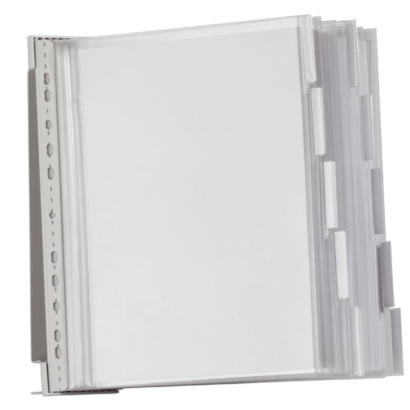 DURABLE système d'affichage mural FUNCTION safe wall 10, ensemble complet, A4, 10 panneaux