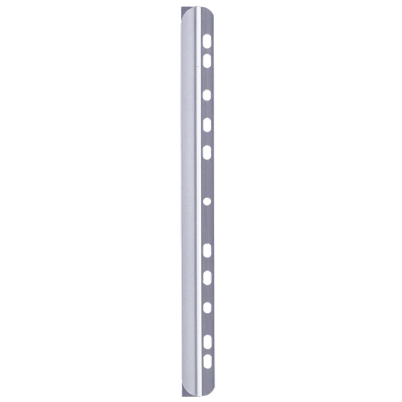 DURABLE pinces à listes A4, transparent, 3 mm profondeur, 50 pièces