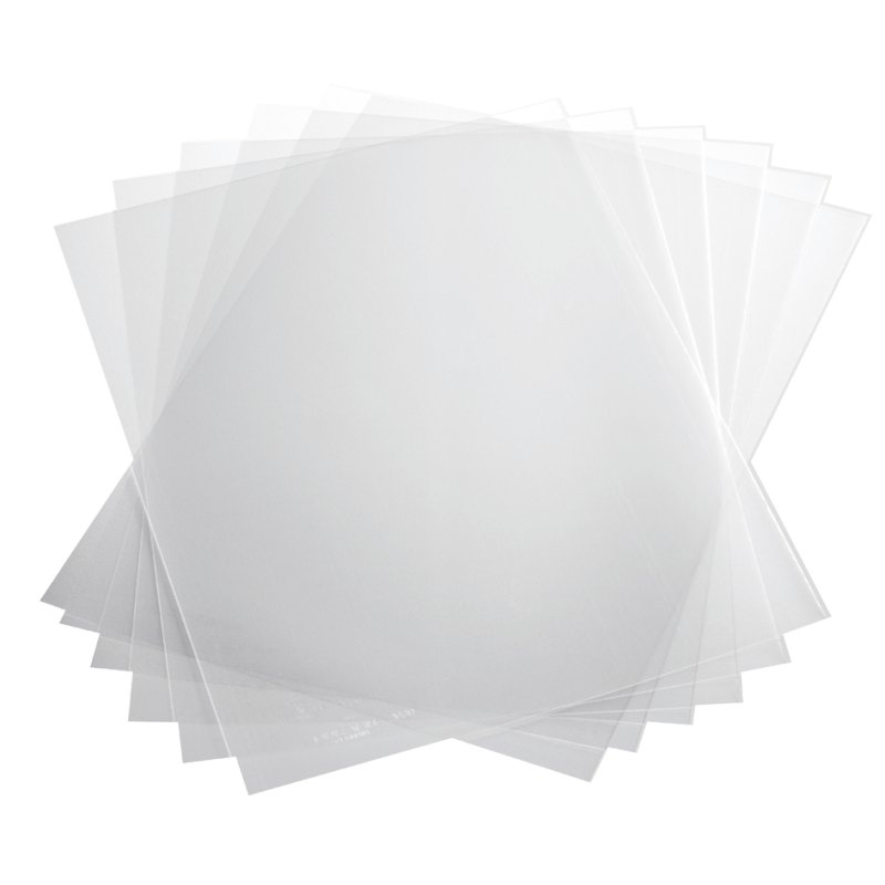 DURABLE pinces à listes A4, transparent, 3 mm profondeur, 50 pièces