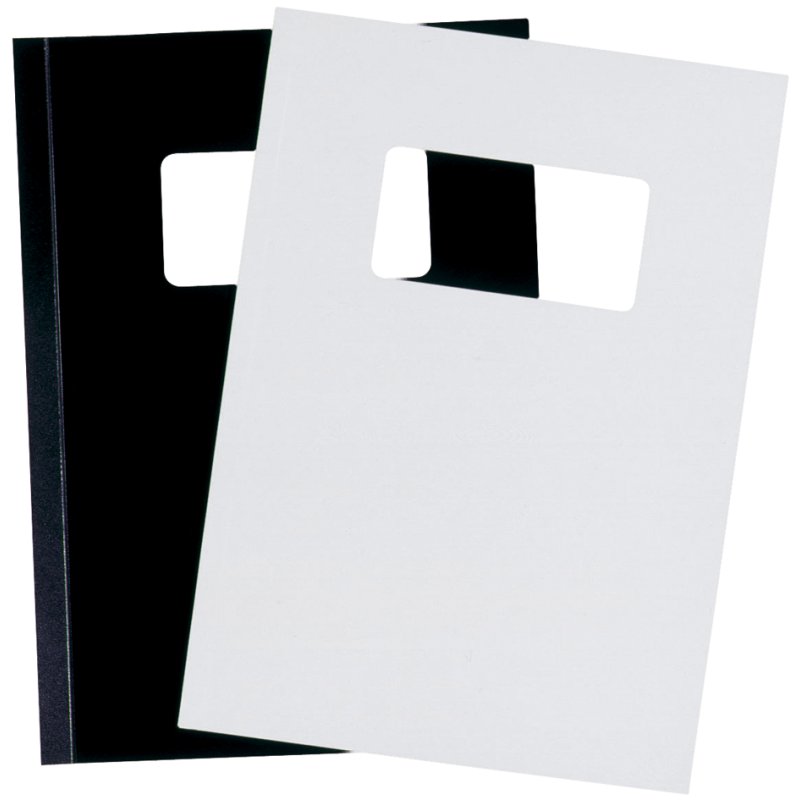 DURABLE pinces à listes A4, transparent, 3 mm profondeur, 50 pièces