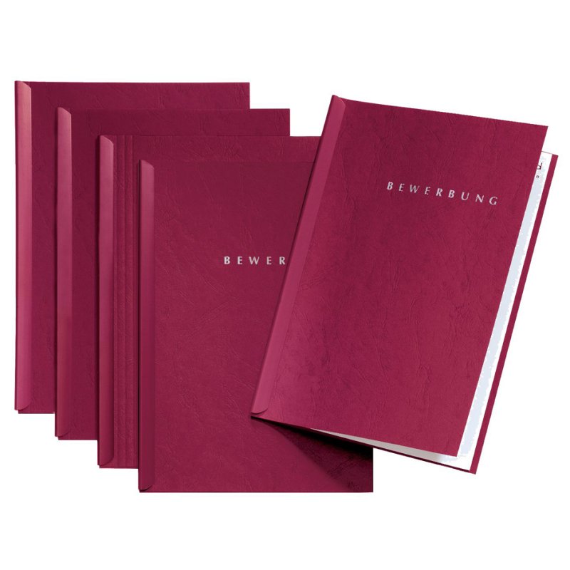 PAGNA Start job application set, red, A4, 5 pieces